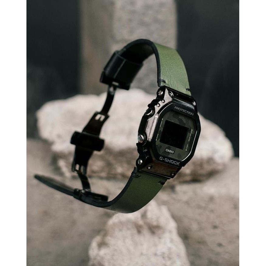 Zylo- Handmade Leather Strap / Tali Jam Gshock / G Shock Dw 5600 / Gm 5600