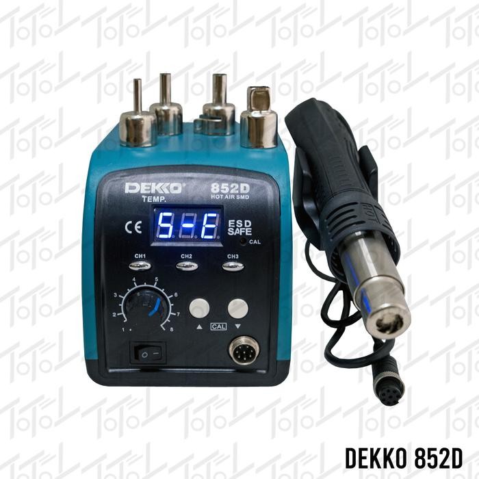 Dekko 852D Hot Air SMD Blower Digital / SMD Station / Rework Station
