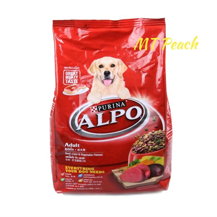 ALPO MAKANAN ANJING DRY BEEF DOG FOOD DRY ALPO ADULT BEEF 1500 GR