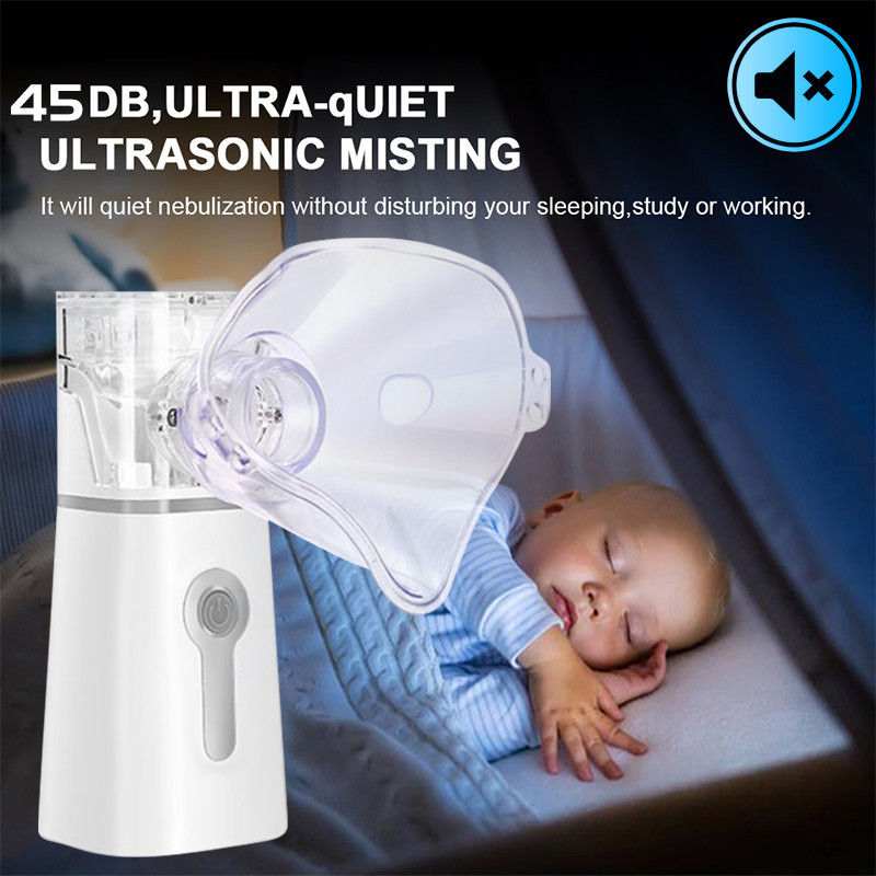 Portable Kids Nebulizer Machine Medical Mute Atomizer Nebuliser