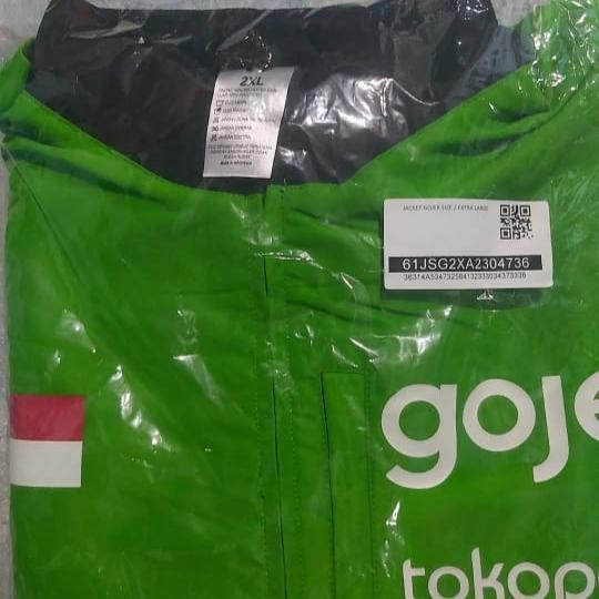 Viral Jaket Gojek Logo Terbaru Original Asli Garuda Super Resmi Kantor Dsu Packing Aman