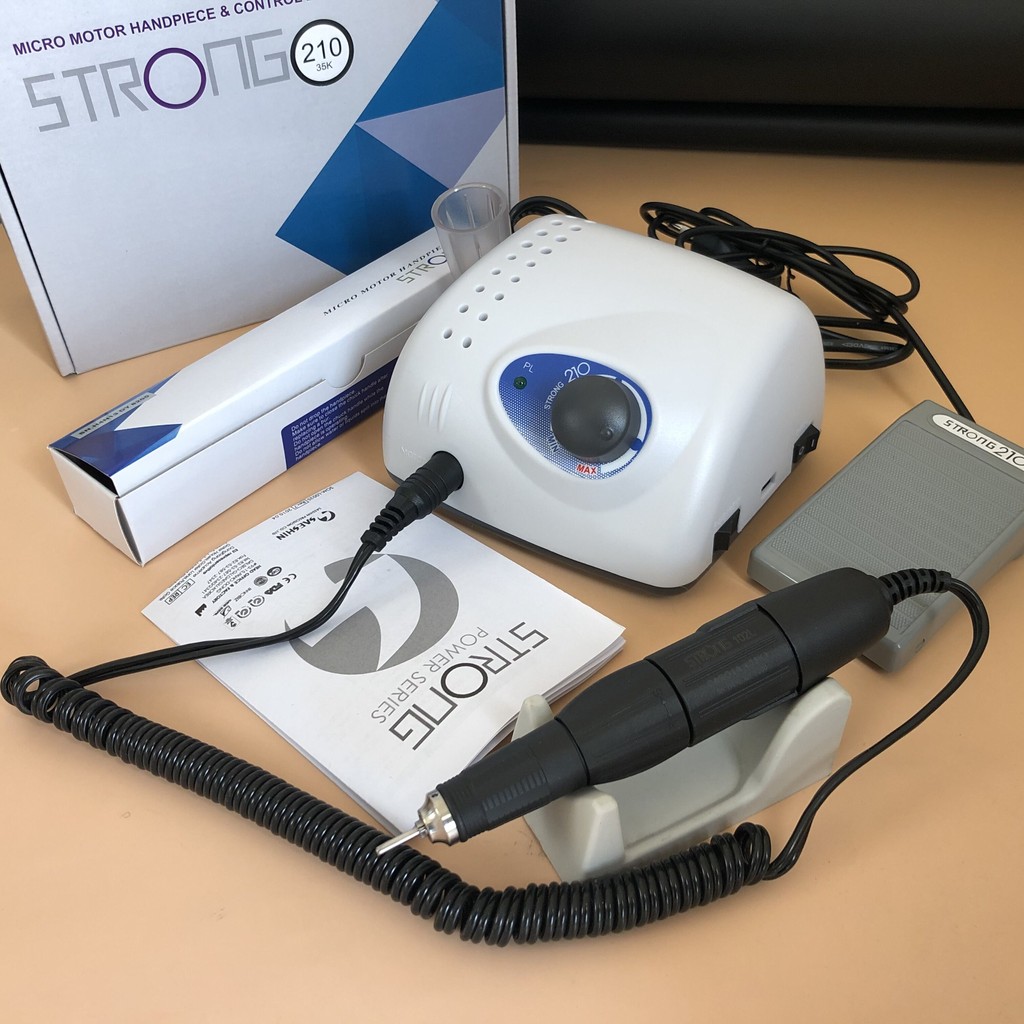 35000RPM Lab Micromotor STRONG 210 +STRONG 102L 35K Polishing High