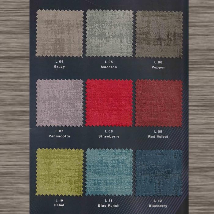 New Kain Bludru Interior Hikaron - Le Grande (Furniture, Sofa, Kursi, Jok)