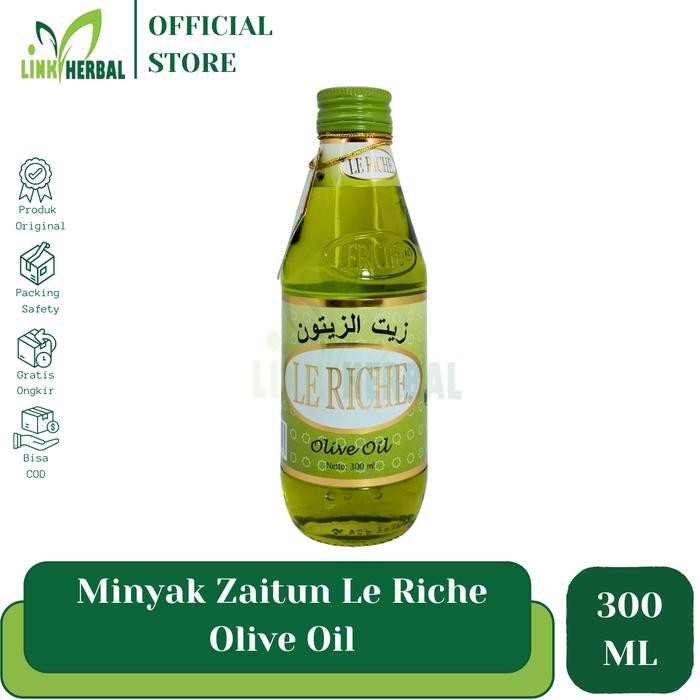 

New Minyak Zaitun Leriche I Le Riche Olive Oil - 300ml