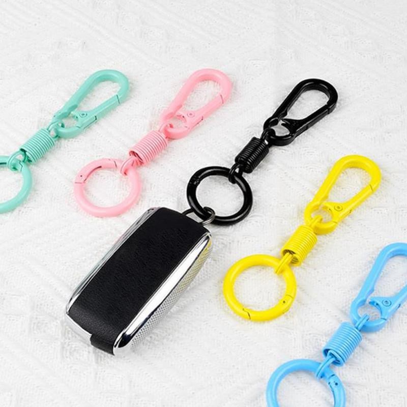 

1Pc Keychain Tiranium Buckle Key Ring Car Accessor Waist Hanging Chain Ring Buckles Opener Outdoor