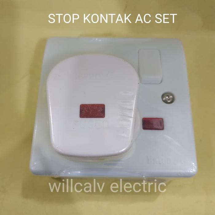 STOP KONTAK AC SET - STOP KONTAK AC OB TEMPEL SET