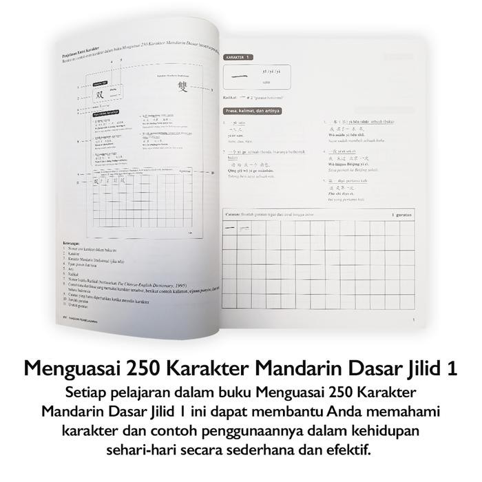 

PROMO! Buku Menguasai 250 Karakter Mandarin Dasar 1 2 Philip Yungkin Erlangga