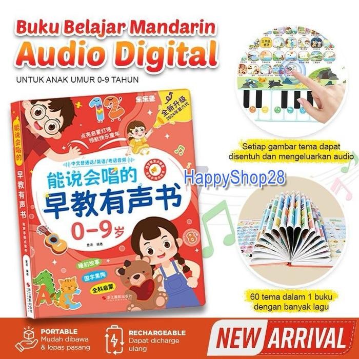 

TERLARIS! Buku Belajar Bahasa Mandarin Audio Digital Anak2 Untuk 1 - 9 Tahun , Edisi 6