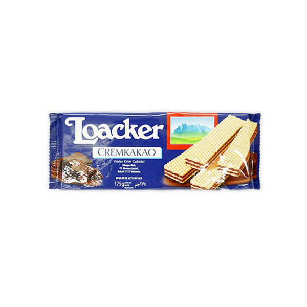 

WAFER LOAKER CREAM COCOA 175 GR