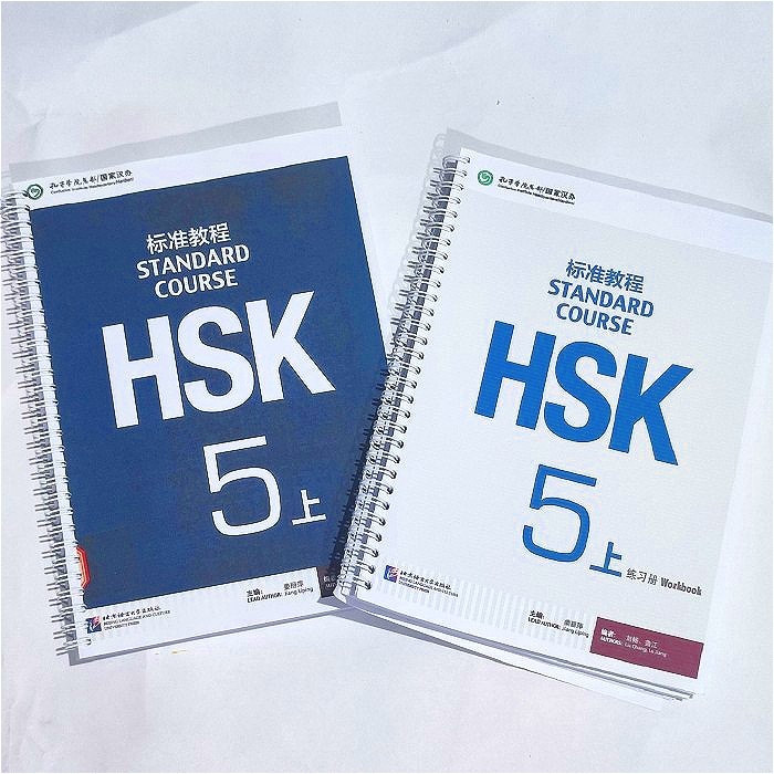 

Buku HSK 5A (5) Standard Course Textbook dan Workbook (Buku cetak & Buku Latihan) - 1 Set
