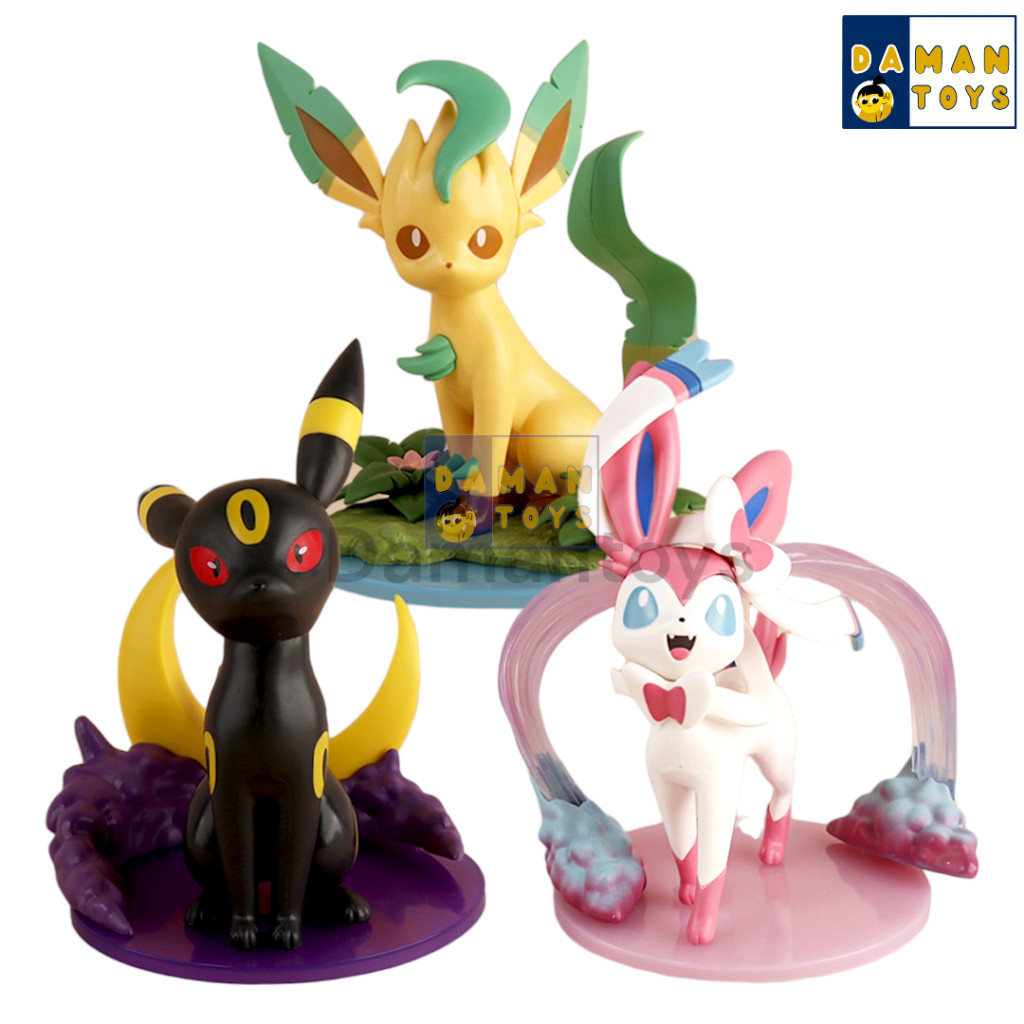 Figure Pokemon Eveelution Umbreon Sylveon Leafeon