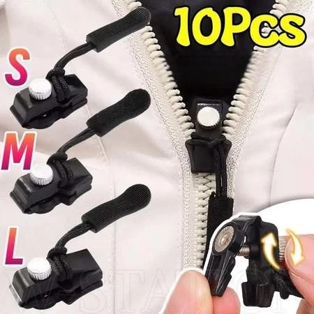 

10pcs Universal Instant Zipper ZIPPER JAKET WATERPROOF/ANTI AIR / KEPALA RESLETING PATAH /AKSESORIS