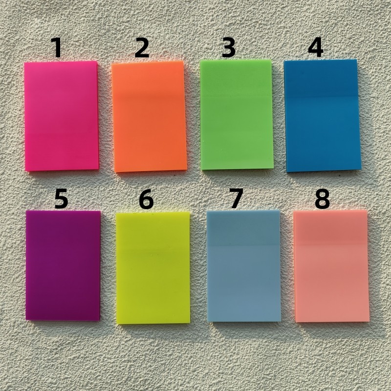 

Kindfuny 8Packs 400 Sheets Transparent Sticky Notes 76*50Mm Memo Pad Bookmark Marker Memo Sticker