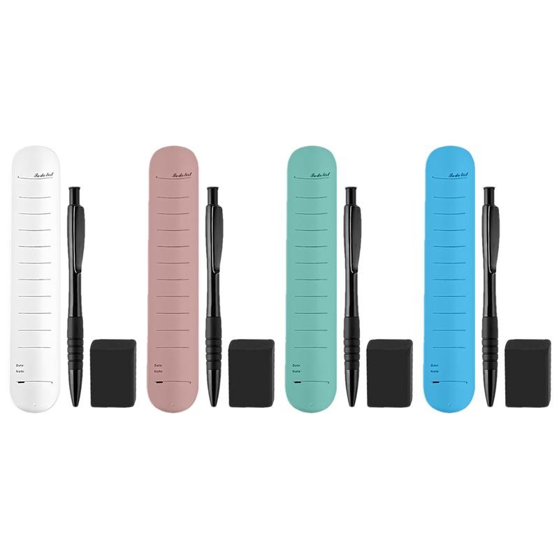 

Reusable Silicone Memo Wrist Band Wearable And Waterproof To Do List Slap Bracelets Writable