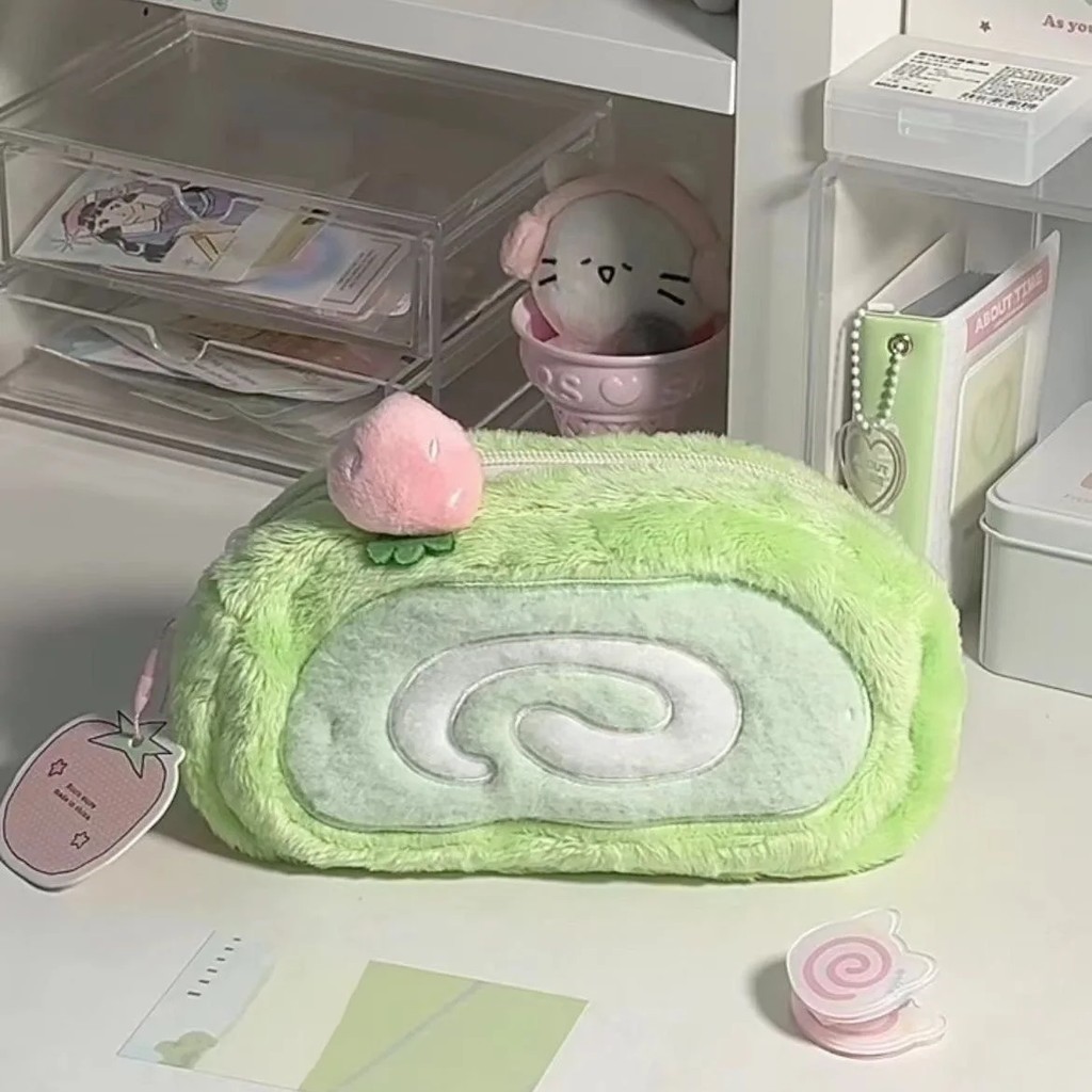 

Plush Pencil Case Pencil Case Large Capacity Stationery Case Cute Pencil Storage Case