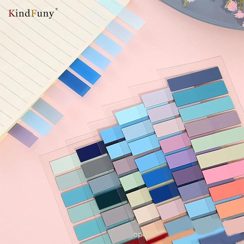 

Kindfuny 2800Pc Sticky Notes Index Tabs Self Adhesive Page Markers Transparent Waterproof Classify