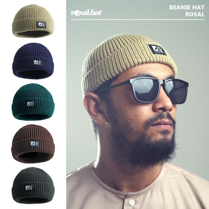 Capbro- Rosal Beani Hat Peci Beani Hat Peci Wool