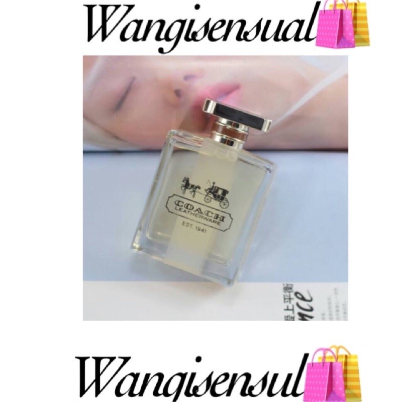 PARFUM COWOK Coach leather ware men 100ml PARFUM COWOK