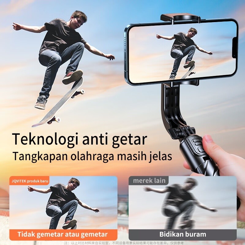 Jovitech Gimbal Stabilizer Handphone Gimbal Stabilizer Tongsis Bluetooth Tripod/Stabilizer Handphone