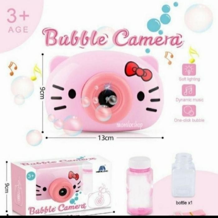 MAINAN BUBBLE ELEKTRIK KAMERA / BUBBLE KAMERA MAINAN ANAK
