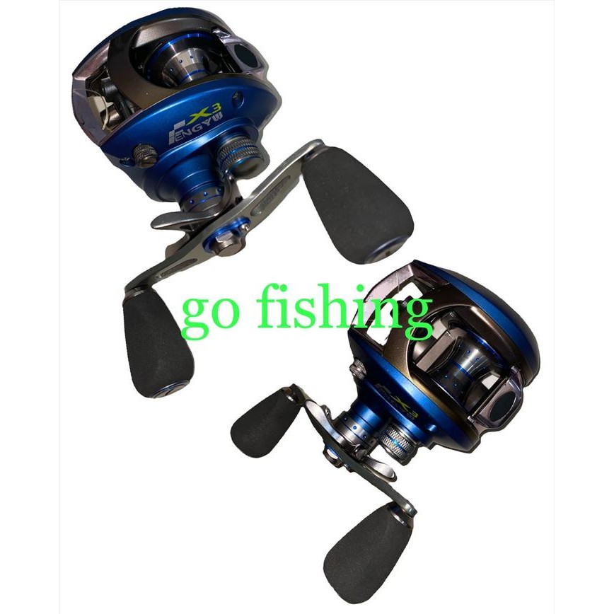 Ril / Reel BC Trolling Fengyu x3 6+1 BB ORIGINAL cuci gudang