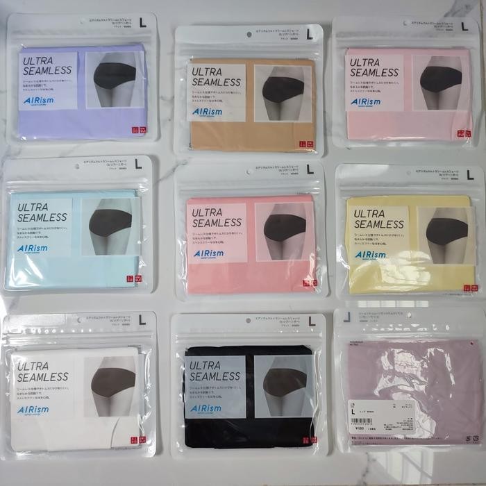 Aluna- Uniqlo Underwear Celana Dalam Wanita Airism Ultra Seamless Hiphugger