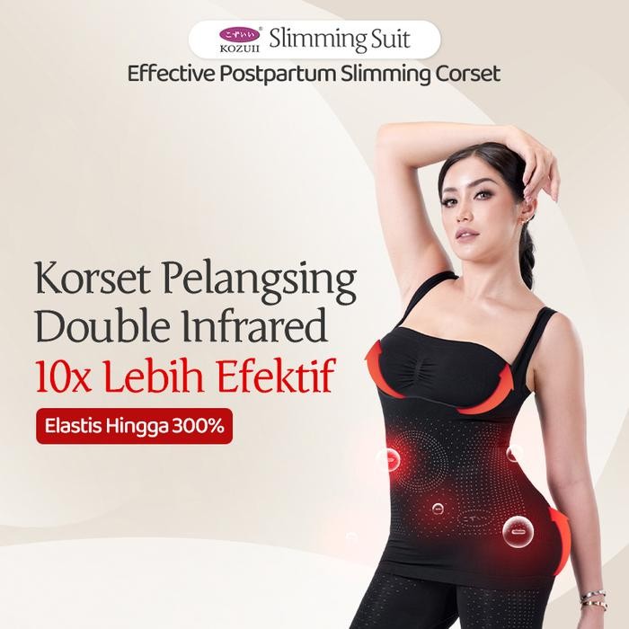 Satinya- [Jedar Approved] Kozui Slimming Suit Jaco Korset Pelangsing Pasca Melahirkan Normal