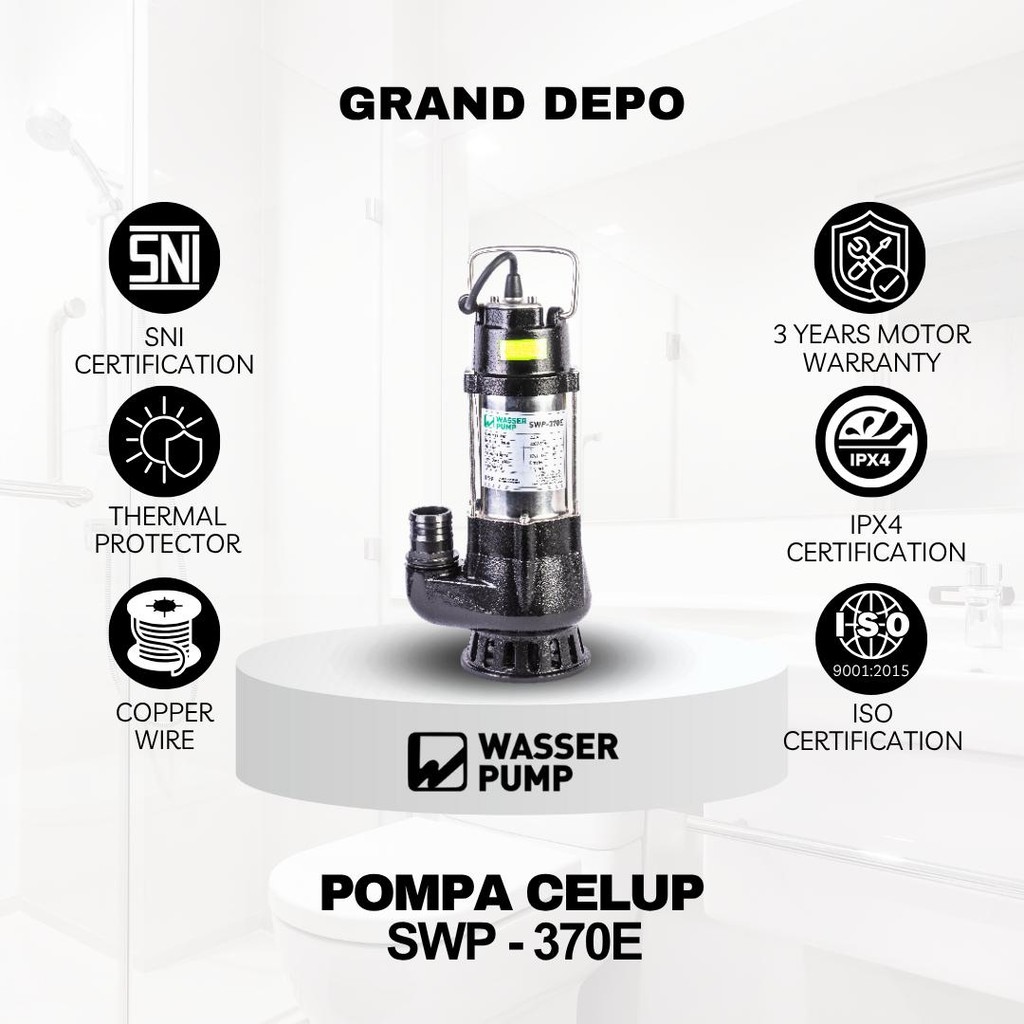Wasser Pompa Air Celup SWP 370E / Pompa Celup Wasser