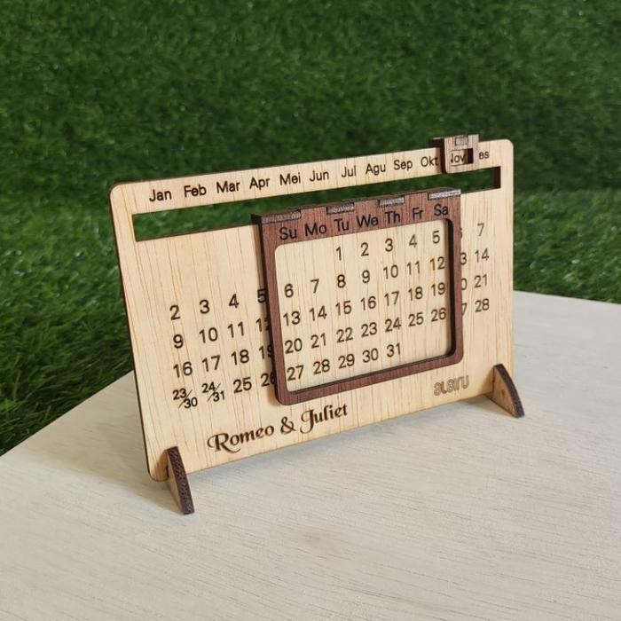 

kalender kayu sepanjang masa calendar abadi aesthetic