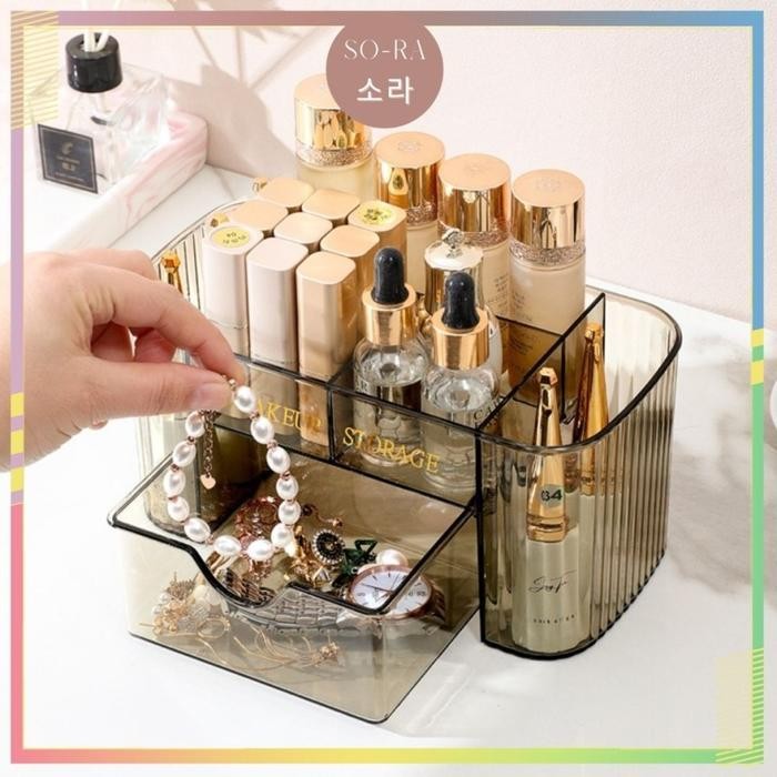 

SORA Rak Acrylic Organizer Tempat Penyimpanan Kosmetik Rak Makeup