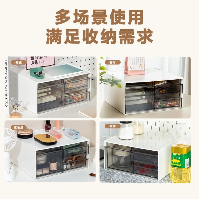 

Deli Rak Kotak Laci Tempat Make Up Alat Tulis Desk Organizer PK112