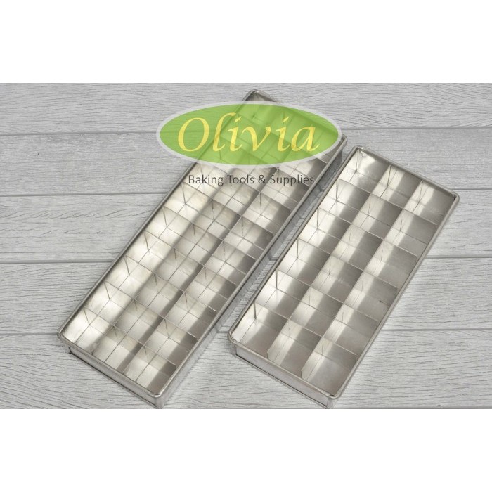 [Bestone] Loyang Brownies Sekat / Cetakan Brownies / Cetakan Kue