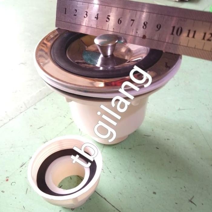 TERBARU Afur saringan lubang besar pembuangan bak cuci piring wastafel