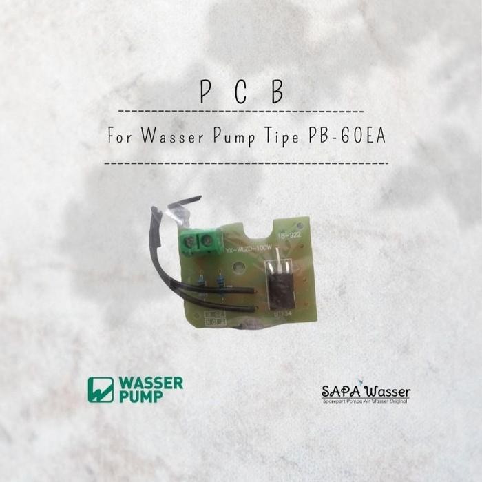 Ready JT PCB Pompa Dorong Wasser PB-60EA