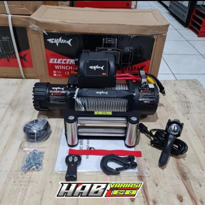 WINCH SHARK 13000LBS 6TON 24 VOLT SLING BAJA OFFROAD 4X4