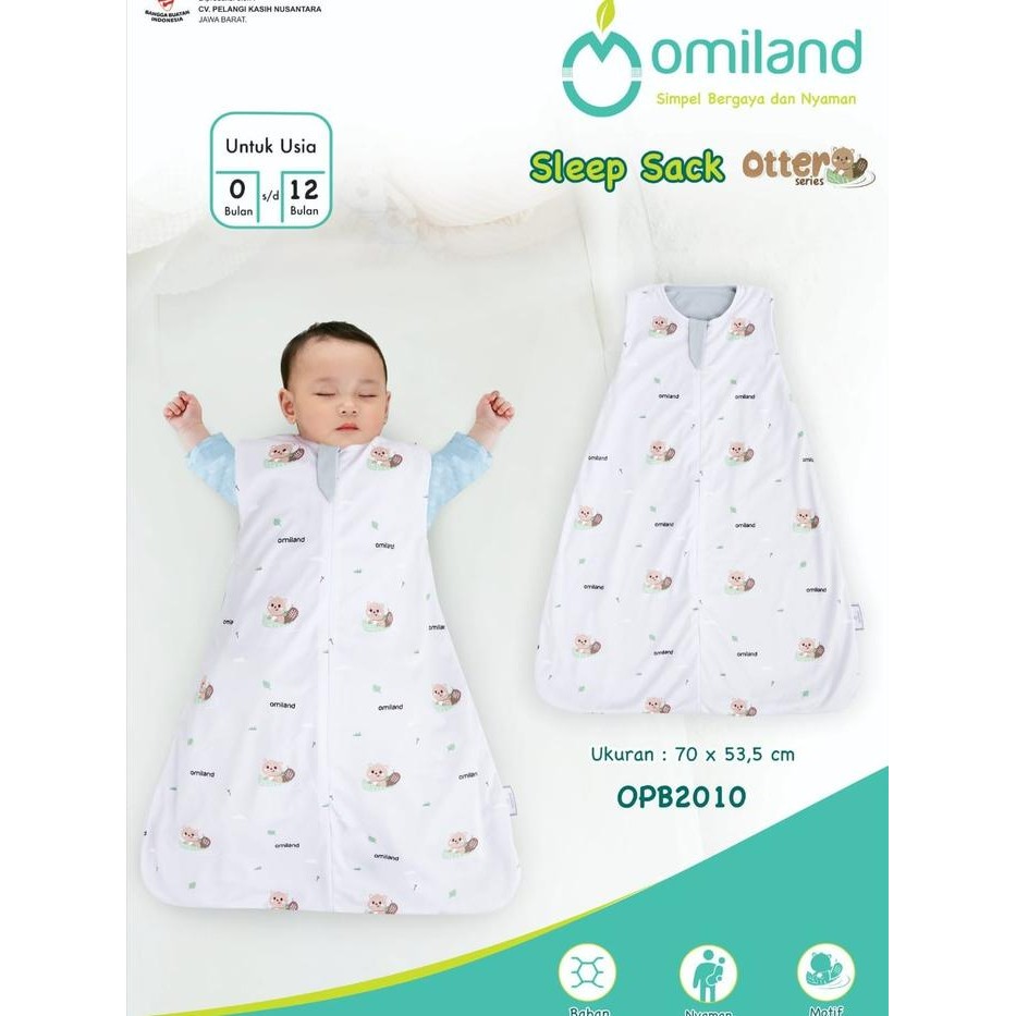 Moms_ Omiland Sleep Sack Fox // Otter Series Kantong Tidur Bayi #Gratisongkir #Sale #Discount