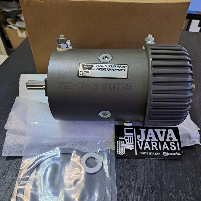 motor winch warn 9.5XP asli