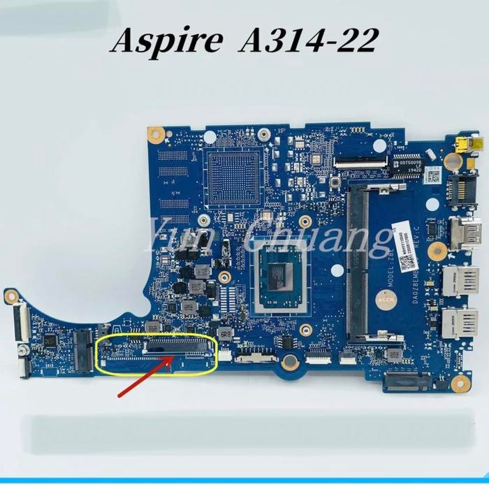 MOTHERBOARD ACER A314-22 AMD mainboard a314