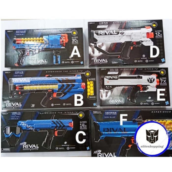 SALE NERF RIVAL APOLLO XV 700 INCLUDE FACE MASK BARU ORIGINAL HASBRO READYY