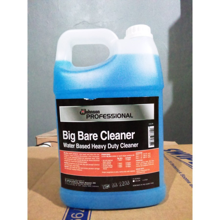 SC JOHNSON BIG BARE PEMBERSIH NODA OLI & MINYAK 4 LITER