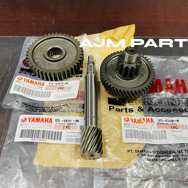 GIGI RASIO SET 5TL GIR GARDAN GIR AS RODA AS PULLY SET MIO MIO SMILE MIO SOUL FINO KARBU