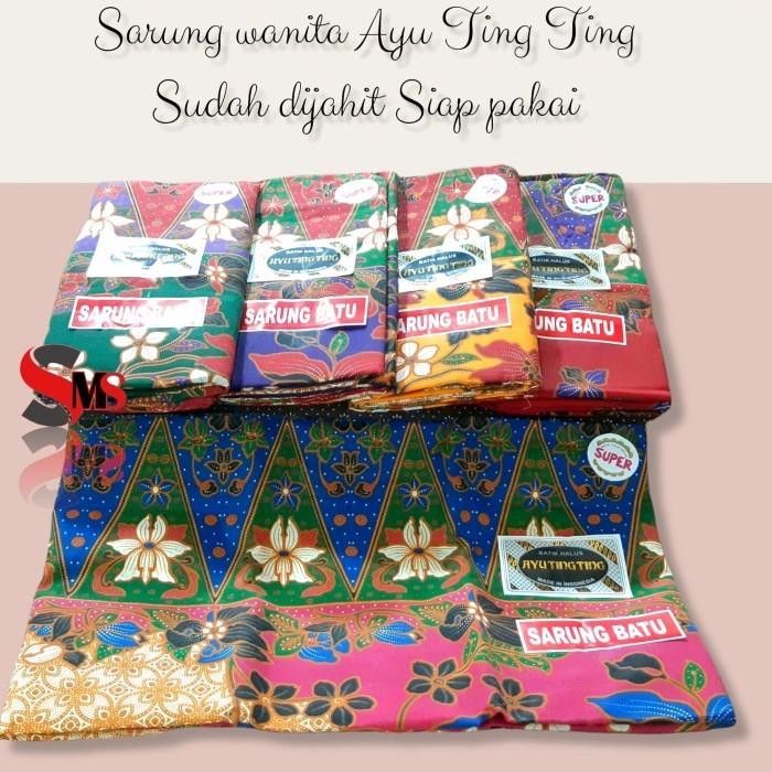 Trenatik- Kain Sarung Batu Wanita Murah Batik Dewasa Tenun