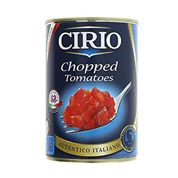 

CIRIO CHOPPED TOMATOES 400 GR