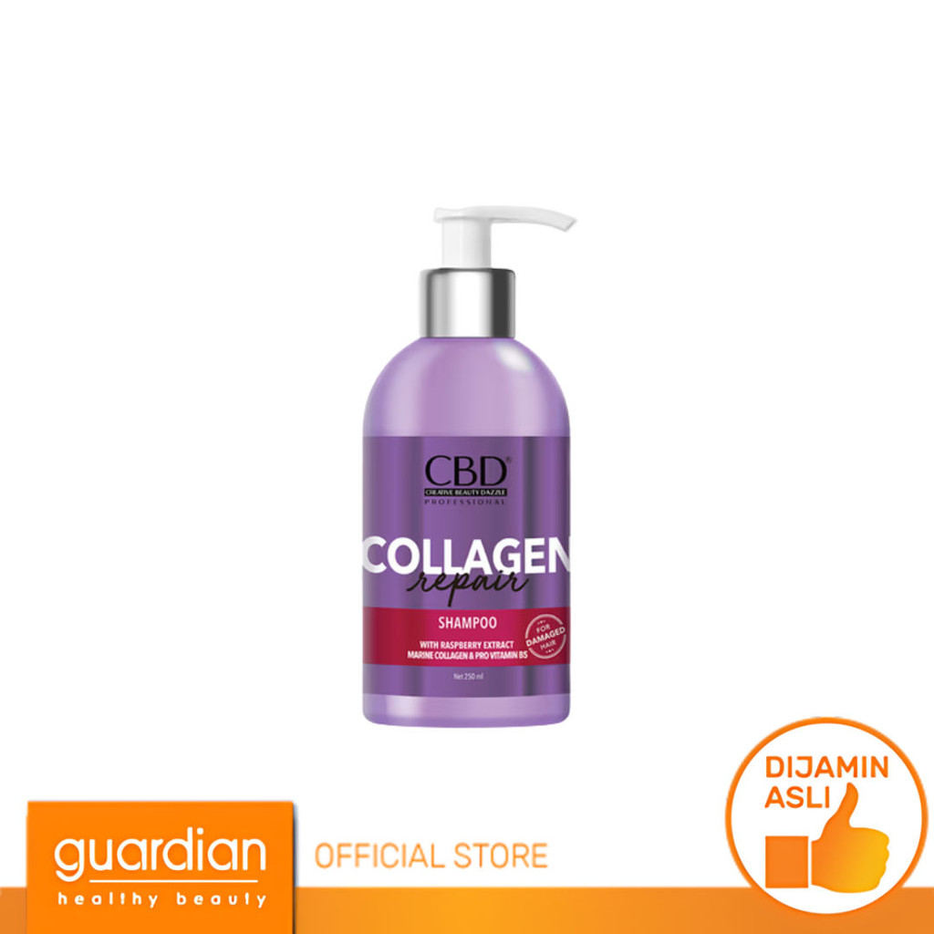 CBD Collagen Repair Shampoo - Shampoo dengan Pro-Vitamin 250Ml