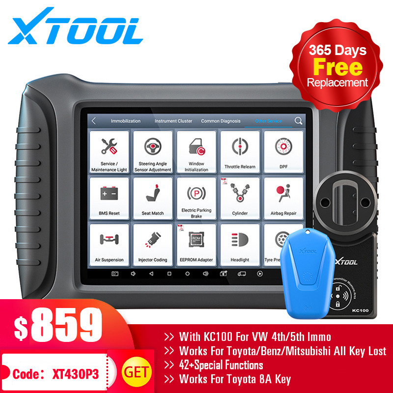 XTOOL Auto Key Programmer X100 PAD3 Diagnostic Tools Immobilizer With