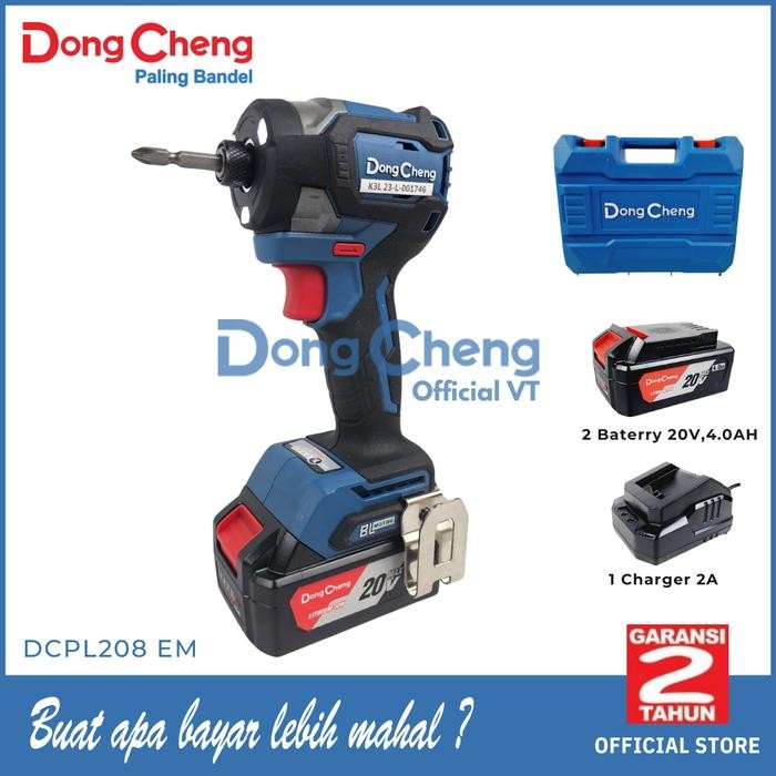 Dongcheng Dcpl208 Em Cordless Brushless Impact Driver 20V