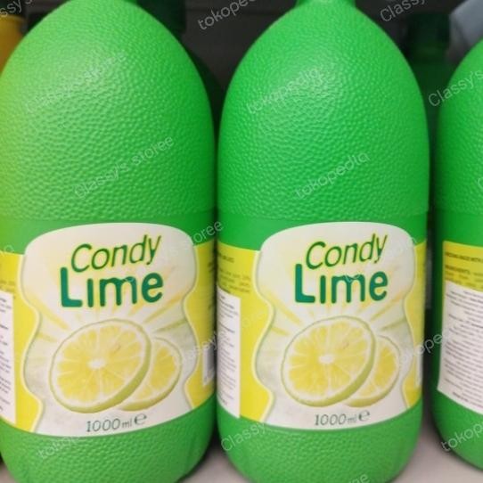 

condy lime 1 liter/konsentrat sari buah jeruk nipis Jus Juice