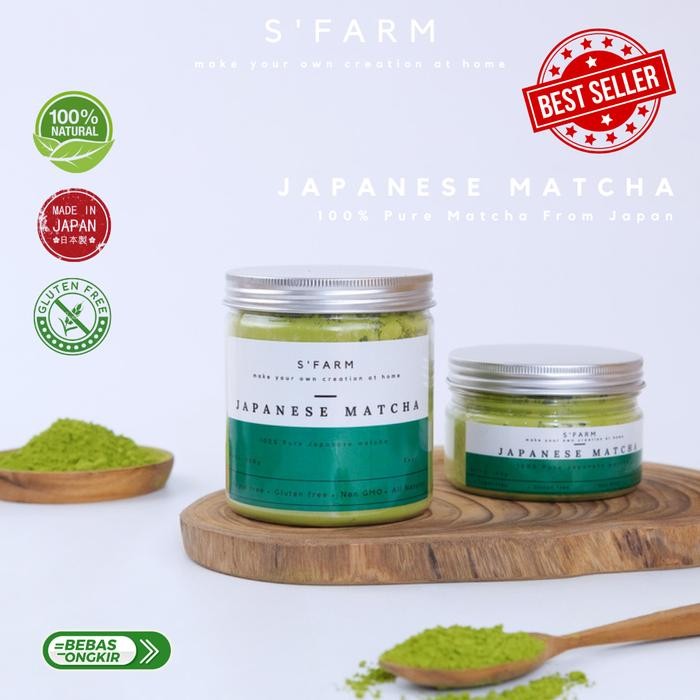 

100% Pure Premium Japanese Matcha - Bubuk Matcha Premium