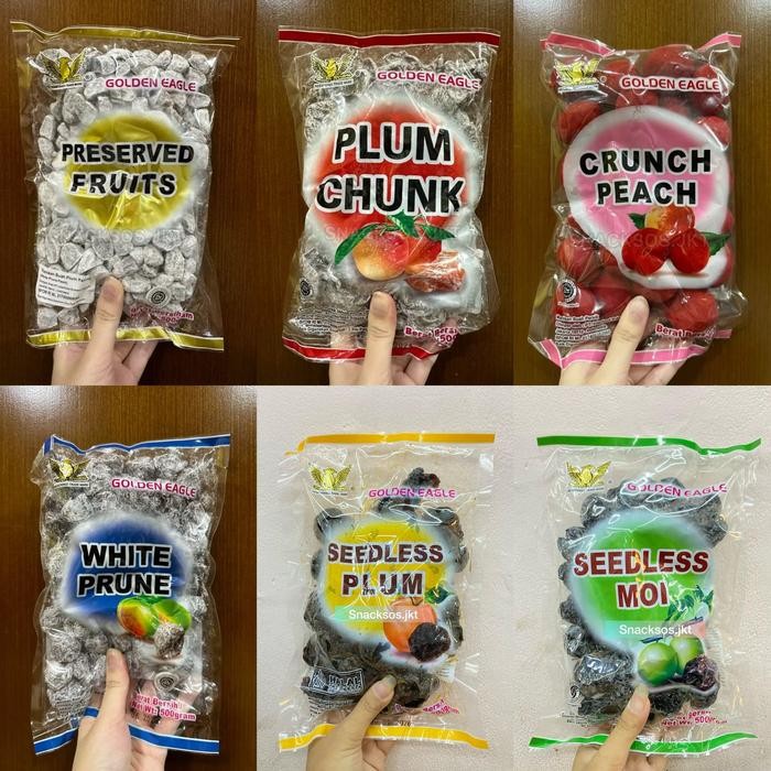 

GOLDEN EAGLE WHITE PRUNE/ PLUM CHUNK/ CRUNCH PEACH/ PRESERVED FRUITS