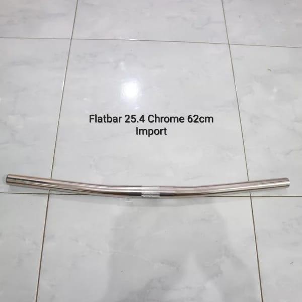 STANG SEPEDA MTB LIPAT 25.4 FLATBAR IMPORT 56CM ALLOY
